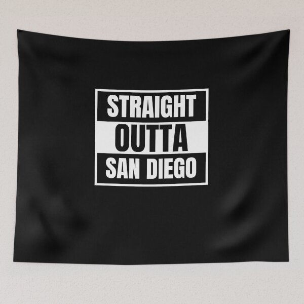 Item preview, San Diego - Straight Out ta San Diego designed and sold by RedSparkle.