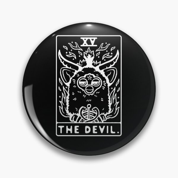 Item preview, The Devil Tarot Card Furby designed and sold by 0ylwy.