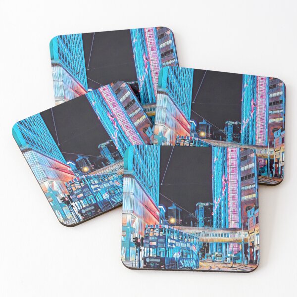 Item preview, Hong Kong Nights designed and sold by Sofia-Draws.