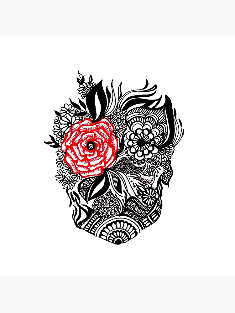 "Beautiful soul- Face tattoo art" Poster for Sale by Azhwath | Redbubble