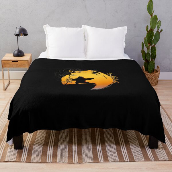 Item preview, Kung Fu Panda Po Tai Chi Sunset Silhouette designed and sold by KarolineSteine.