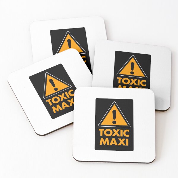 Item preview, Attention Toxic Maxi - Bitcoin Maximalist - Orange - Version 3 designed and sold by NautilusMare.
