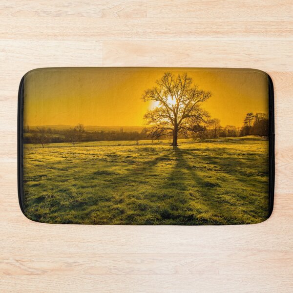Item preview, #120 Sutton Bonington Lone Tree Sunset Silhouette designed and sold by phutball.