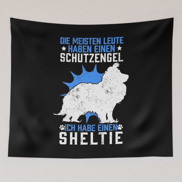 Item preview, Shetland Sheepdog Guardian Angel British Sheltie designed and sold by madgrfx.