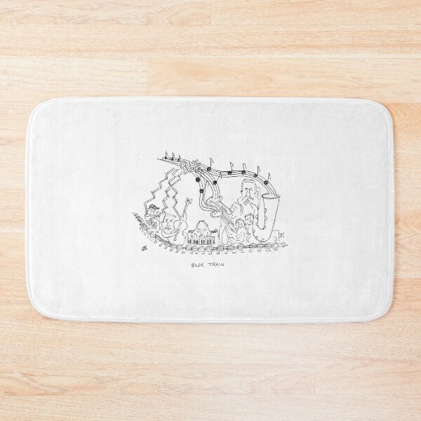 Item preview, Song Cartoon - Blue Train designed and sold by fred rosenthal.