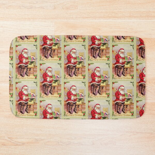 Item preview, Vintage Santa painting toy house designed and sold by aapshop.