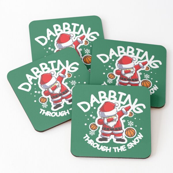 Item preview, Funny Christmas 2021 Santa Dabbing Through The Snow For Basketball Lovers designed and sold by thecooltable.