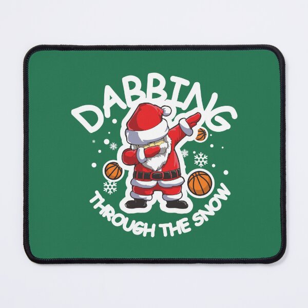 Item preview, Funny Christmas 2021 Santa Dabbing Through The Snow For Basketball Lovers designed and sold by thecooltable.