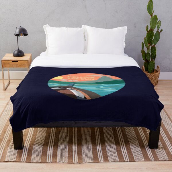 Item preview, Sun Sailboat Sea Sunset Adventure Mountains Wanderlust designed and sold by CreatDifference.