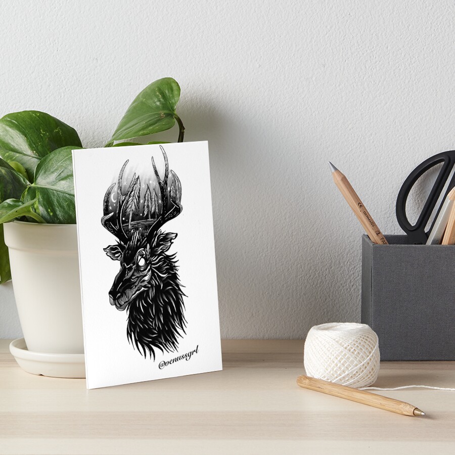 Item preview, Art Board Print designed and sold by Venussgrl.