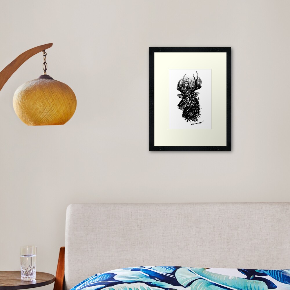 Item preview, Framed Art Print designed and sold by Venussgrl.