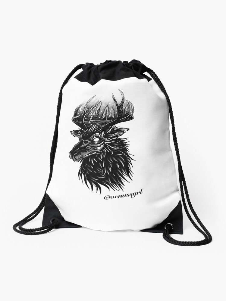 Thumbnail 1 of 3, Drawstring Bag, Still dear. designed and sold by Venussgrl.