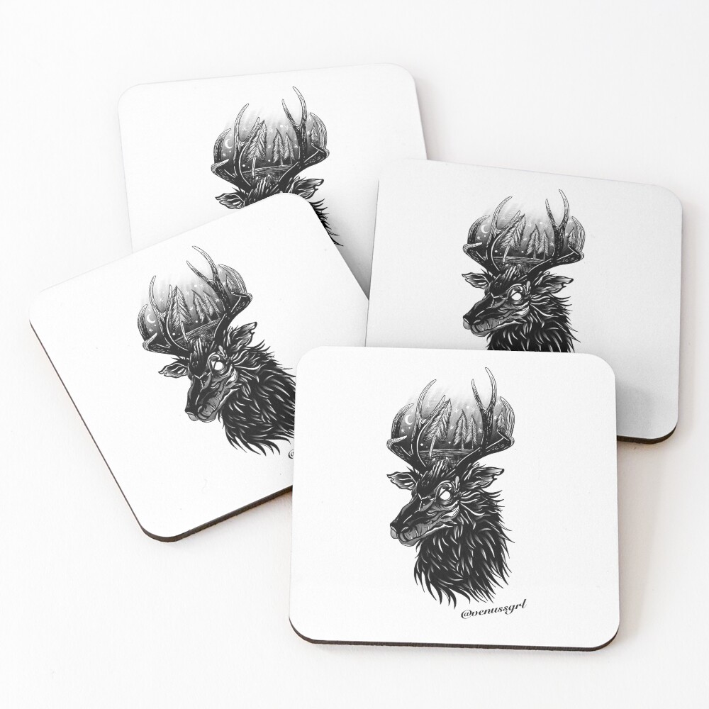 Item preview, Coasters (Set of 4) designed and sold by Venussgrl.