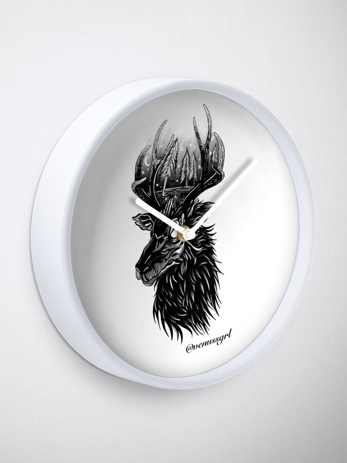 Thumbnail 2 of 4, Clock, Still dear. designed and sold by Venussgrl.
