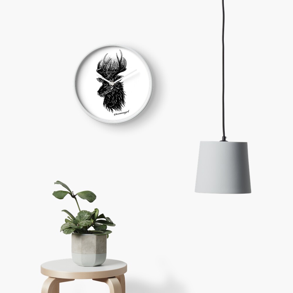 Item preview, Clock designed and sold by Venussgrl.