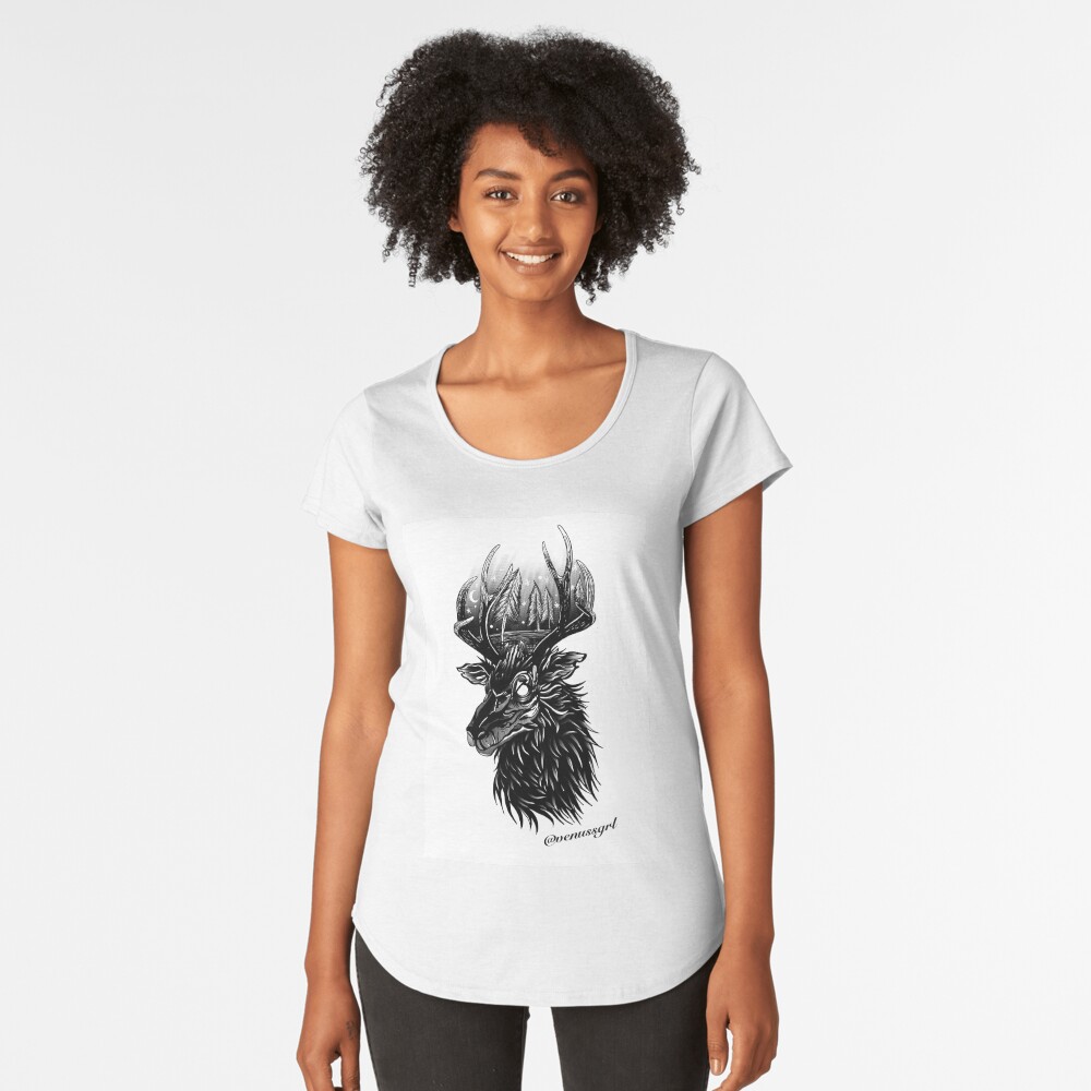 Item preview, Premium Scoop T-Shirt designed and sold by Venussgrl.