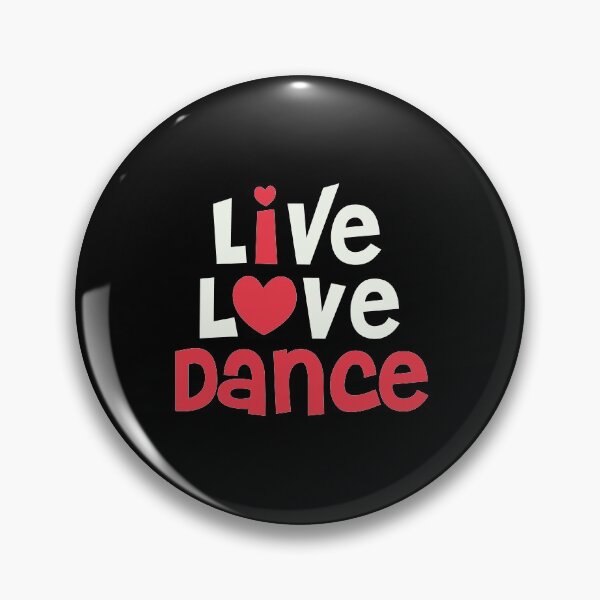 Item preview, Live Love Dance - I Love Dance Gift for Dancer graphic designed and sold by theodoros20.