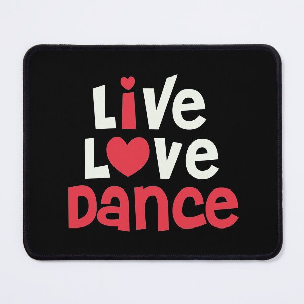 Item preview, Live Love Dance - I Love Dance Gift for Dancer graphic designed and sold by theodoros20.