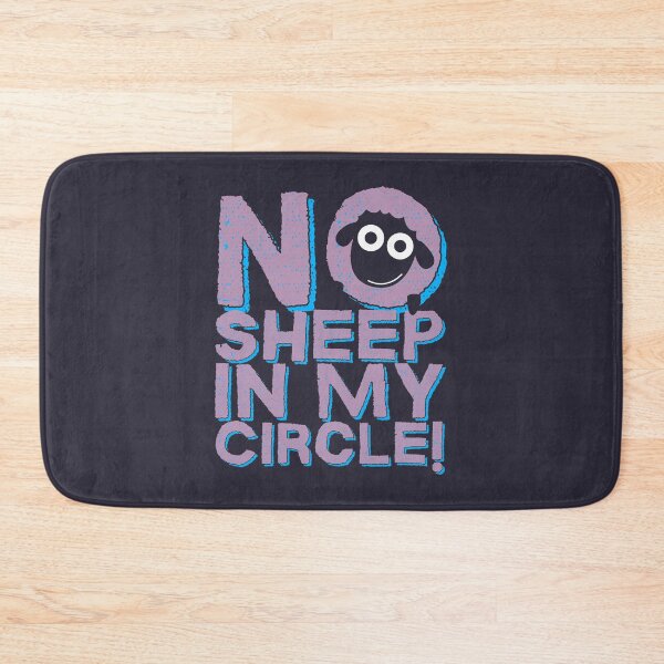 Item preview, No Sheep In My Circle, Quote designed and sold by Obsesie.