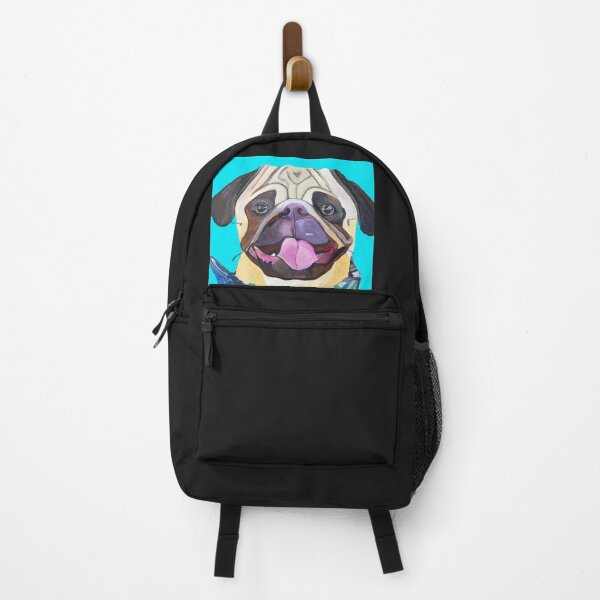 Item preview, Fawn Pug Blue designed and sold by CraigmBehn.