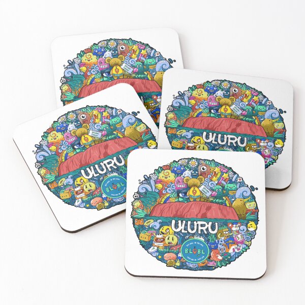 Item preview, Uluru Doodle Illustration designed and sold by Dews-Store.