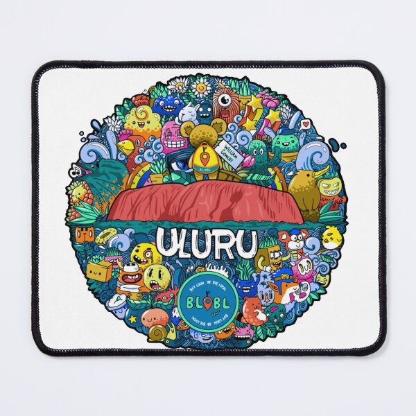 Item preview, Uluru Doodle Illustration designed and sold by Dews-Store.