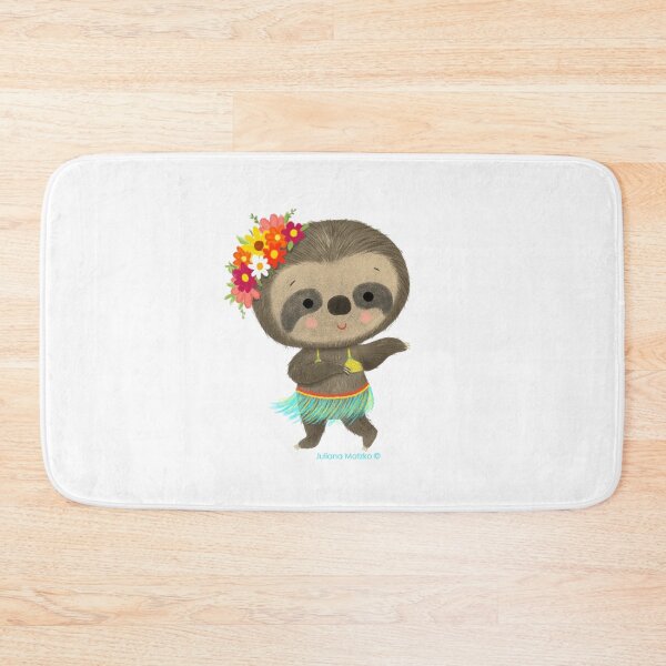 Item preview, Sloth dancing hula designed and sold by julianamotzko.