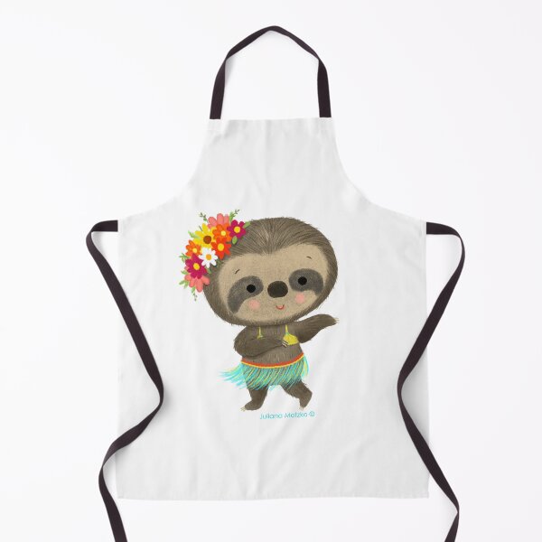 Item preview, Sloth dancing hula designed and sold by julianamotzko.