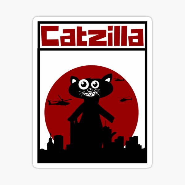Item preview, Catzilla| Perfect Gift designed and sold by heathesvan.