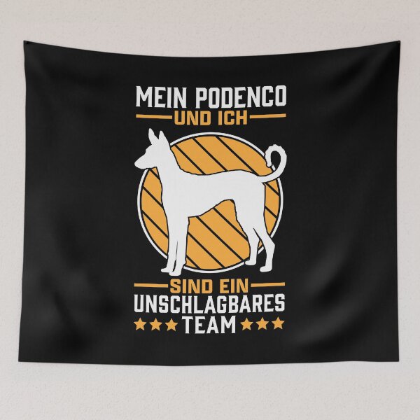 Item preview, Podenco unbeatable Spanish hunting dog saying designed and sold by madgrfx.