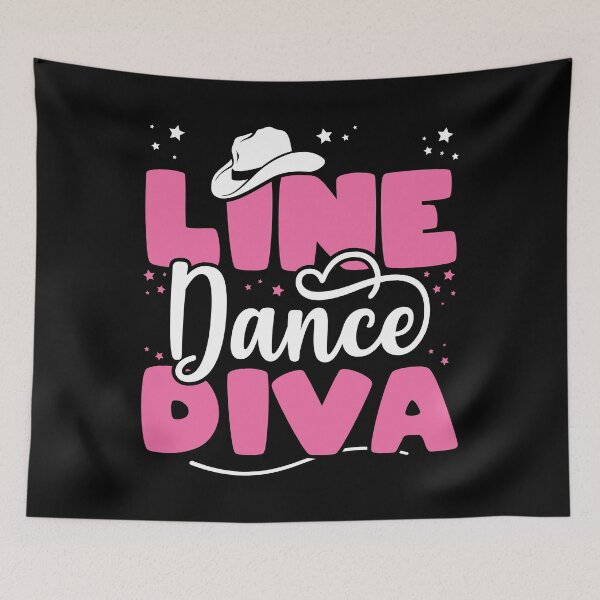 Item preview, Line Dance Diva - Western Country Dancing design designed and sold by theodoros20.