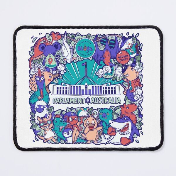 Item preview, Parliament of Australia Doodle Illustration designed and sold by Dews-Store.