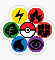 Pokemon Sacred Geometry Sticker