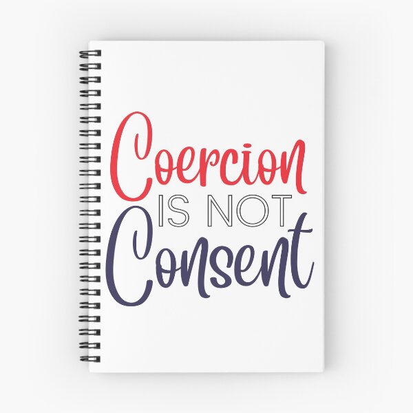 Item preview, Coercion is not consent, red white & blue designed and sold by Auntieck.