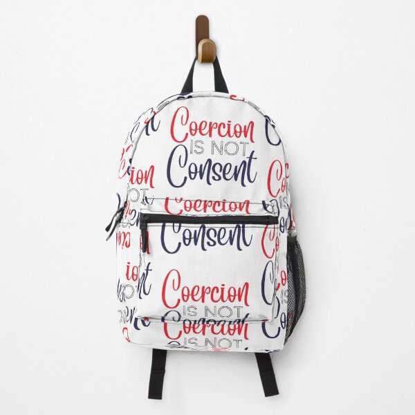 Item preview, Coercion is not consent, red white & blue designed and sold by Auntieck.
