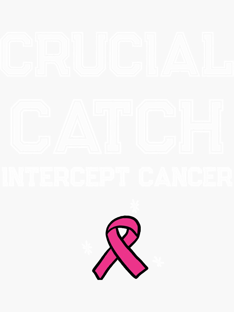 Crucial Catch Intercept Cancer Breast Cancer Awareness Hoodie