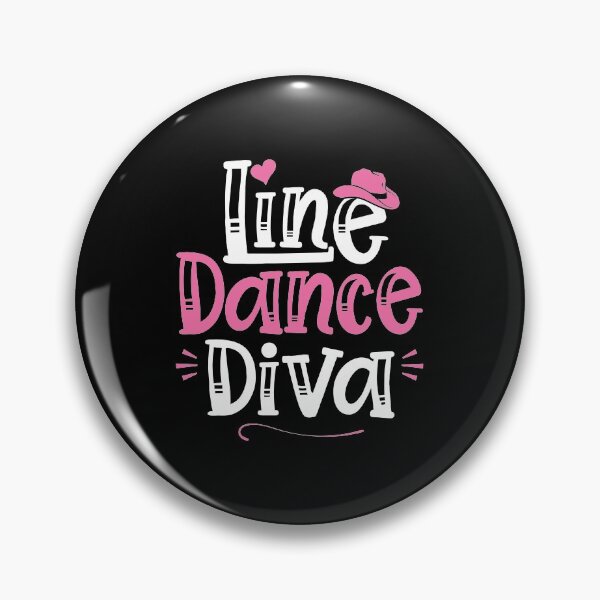 Item preview, Line Dance Diva - Western Country Dancing print designed and sold by theodoros20.