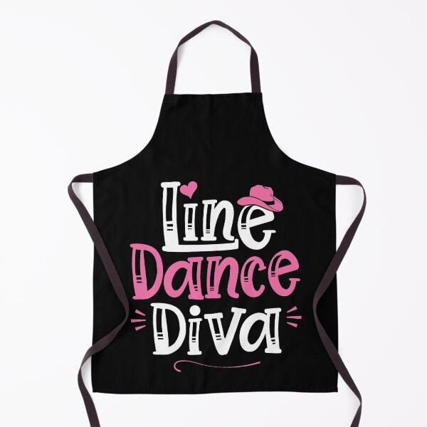 Item preview, Line Dance Diva - Western Country Dancing print designed and sold by theodoros20.