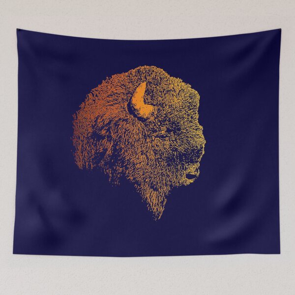 Item preview, Bison portrait 3 designed and sold by Guardi71.