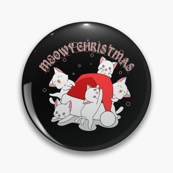Item preview, Meowy Christmas! Cute Christmas cat design! designed and sold by HROC.