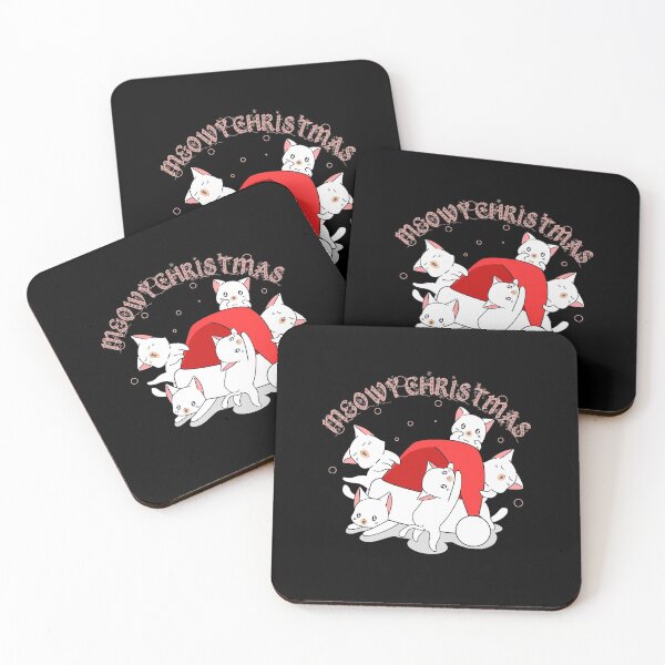 Item preview, Meowy Christmas! Cute Christmas cat design! designed and sold by HROC.