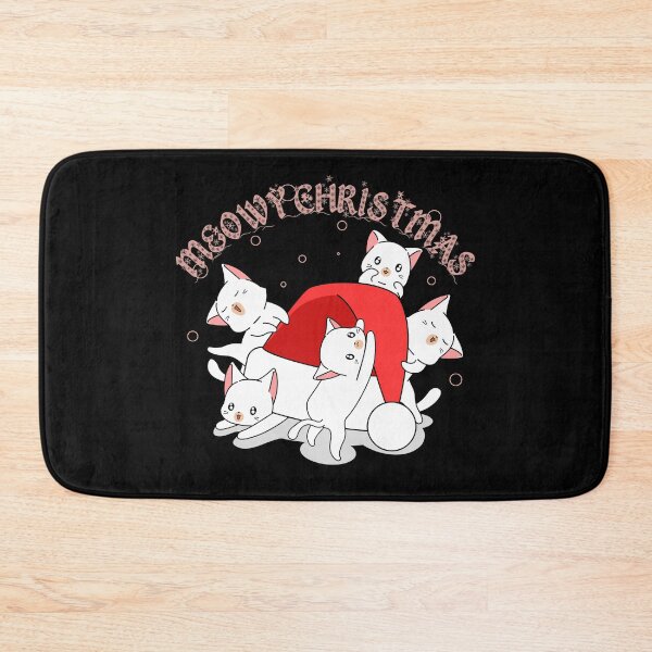 Item preview, Meowy Christmas! Cute Christmas cat design! designed and sold by HROC.