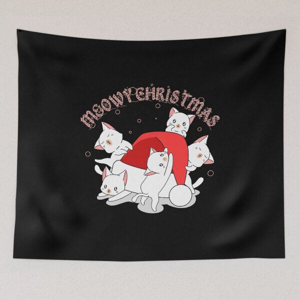 Item preview, Meowy Christmas! Cute Christmas cat design! designed and sold by HROC.