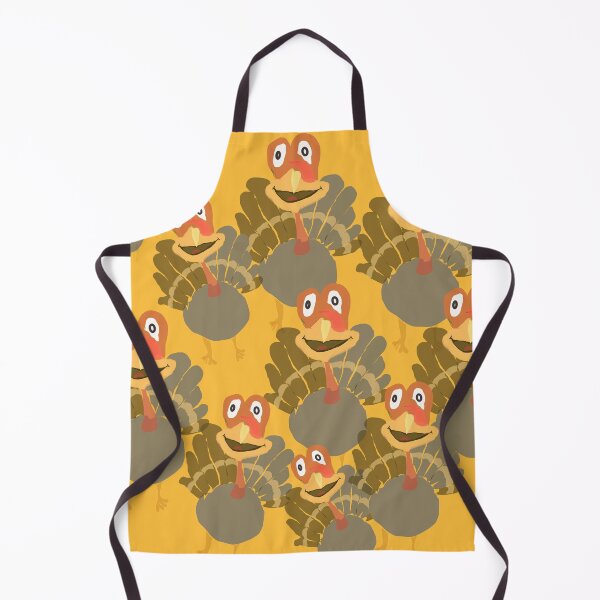 Item preview, Funny Turkeys Orange designed and sold by ArtMeetsPizza.