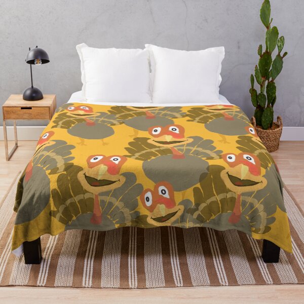 Item preview, Funny Turkeys Orange designed and sold by ArtMeetsPizza.