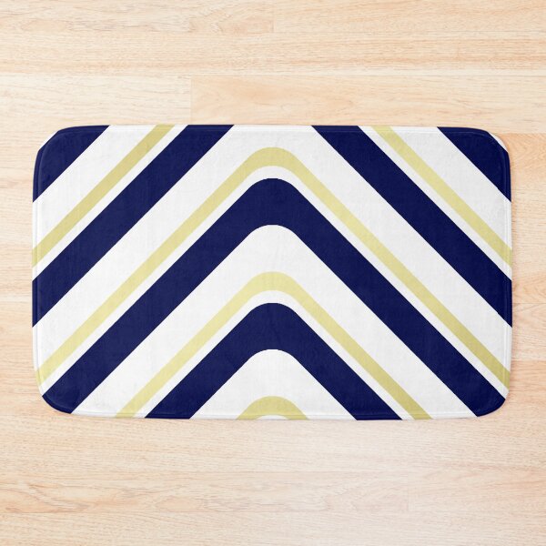 Item preview, Dark blue and gold chevron designed and sold by MrJean.