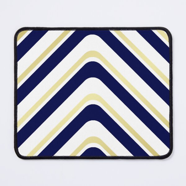 Item preview, Dark blue and gold chevron designed and sold by MrJean.