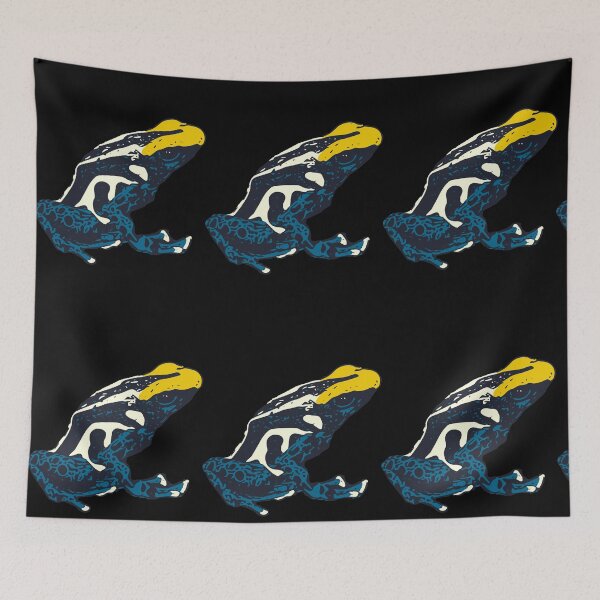 Item preview, Yellow and blue poison dart frog designed and sold by craig777red.