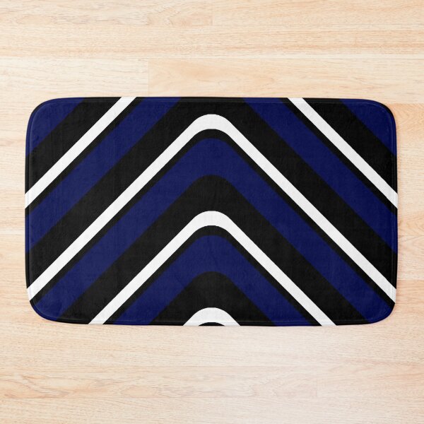 Item preview, Dark blue and white chevron designed and sold by MrJean.