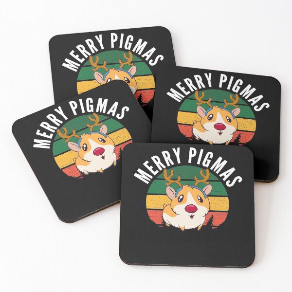 Item preview, Funny Guinea Pig Merry Pigmas Christmas designed and sold by Club7Studios.